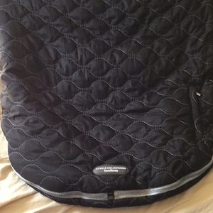 EUC black  jj cole bundle me toddler size